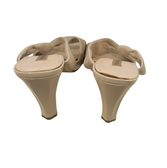 FREE WITH ANY PURCHASE - Parade Cream Women's Bow Sandals - Picture 2 of 5